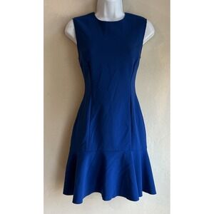 Jason Wu Collection Blue Tiered Ruffle Mini Dress 2 Designer Luxury Party